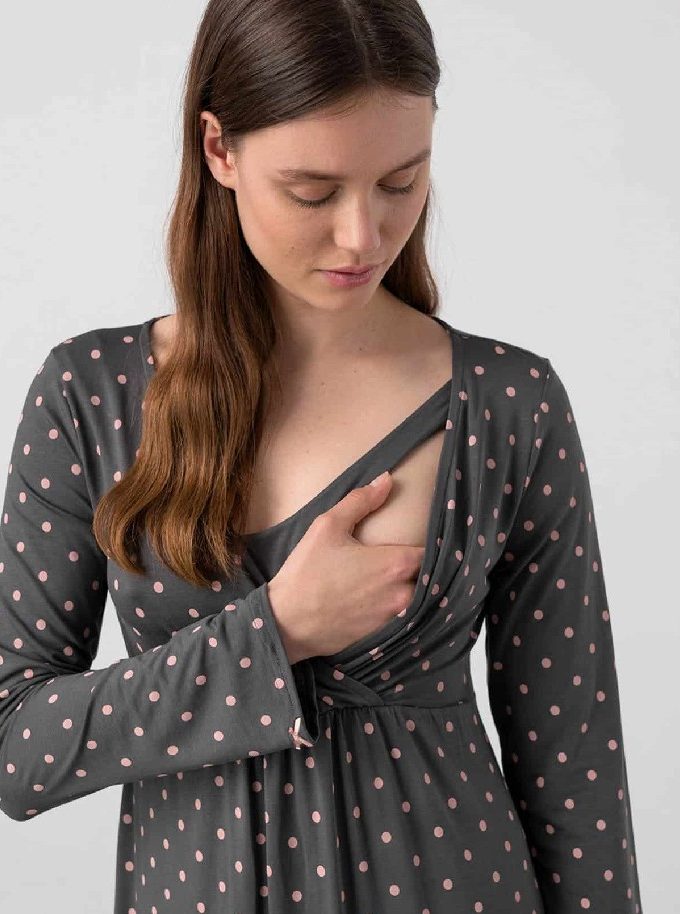 Polka dot winter Vamp 17142