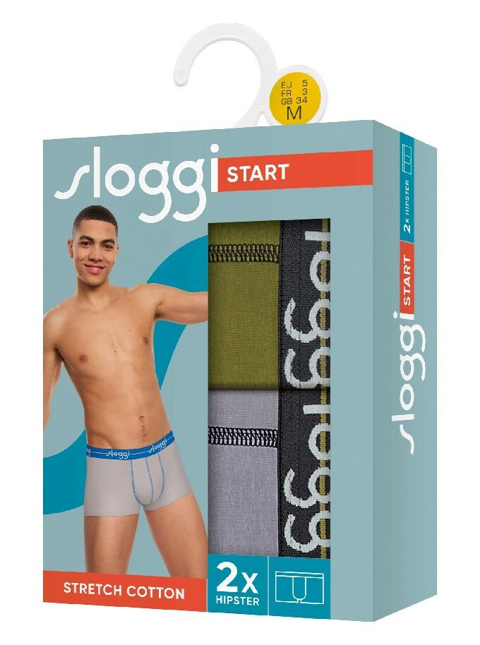 Ανδρικό βαμβακερό hipster Sloggi men start hipster C2