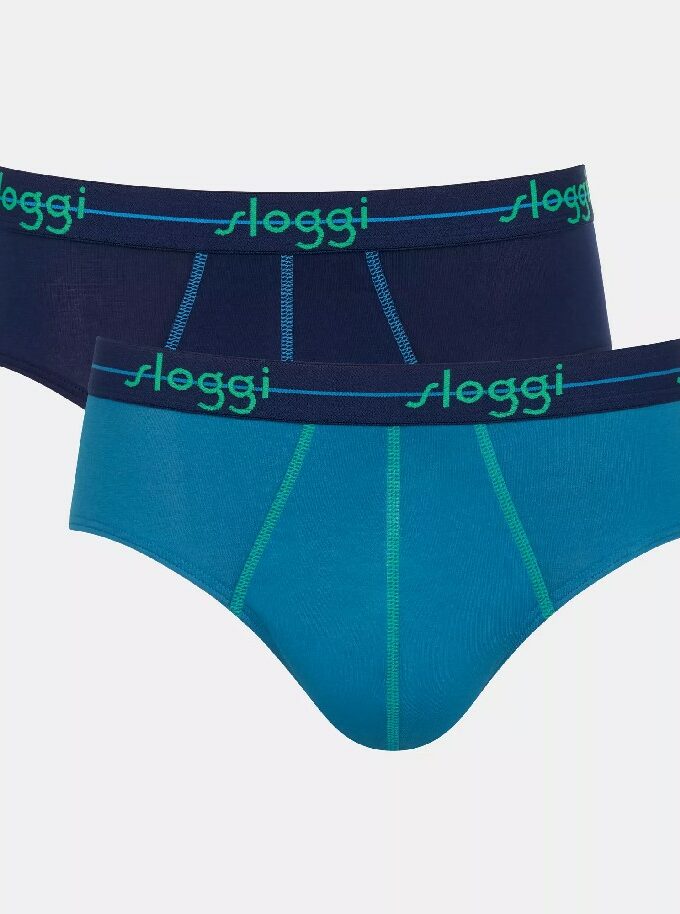 Ανδικό σλιπ σε πακετο 2P Sloggi Men Start midi C2P