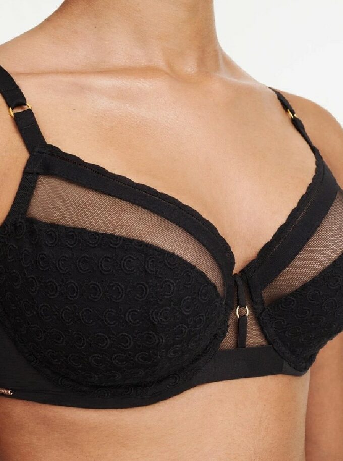 Σουτιέν με μπανέλα μαύρο Chantelle C11ZM0