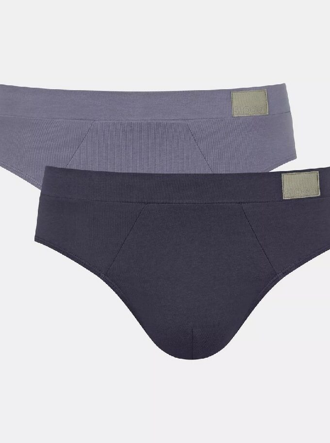 Ανδρικό σλιπ βαμβακερό Sloggi Go Natural Men Brief 2 τμχ.