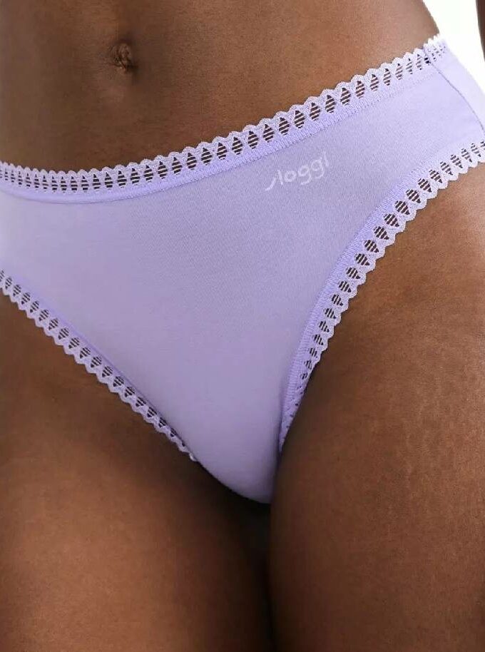 Γυναικείο σλιπ βαμβακερό σε πακέτο C3P Sloggi Go Crush High Leg